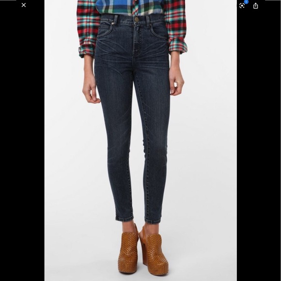 Urban Outfitters Denim - Les Folles do Joie High-Rise Skinny Jeans